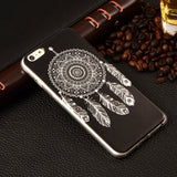 For iphone 6 6S Cute Owl Tower Flag Pattern TPU Soft Case For Apple iPhone6 6G 4.7" Cell Phone Protective ShockProof Back Cover